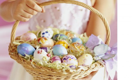 April Easter basket